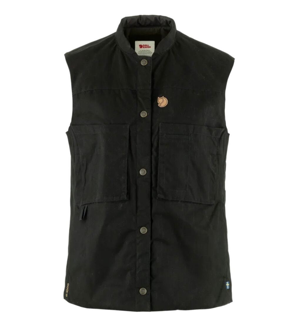 Fjallraven Sample Singi Padded Vest Black Women’s Small Puffer Down